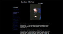 Desktop Screenshot of carlosalsina.com