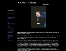 Tablet Screenshot of carlosalsina.com